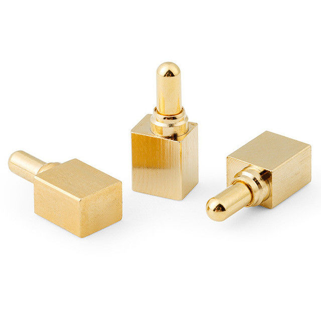 Adesivo laterale personalizzato per Pogo Pin SMT Tipo oro placcato per connettori Pogo Pin da 2,00 mm