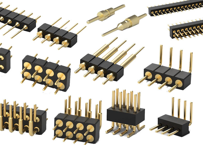 1.27mm 2.0mm 2.54mm Testa di pin rotondo connettore PCB Testa di pin lavorato SMT Tipo