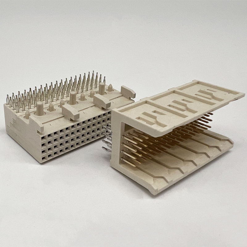 Connettori metrici rigidi 2.0 mm 24 pin 48 pin 72 pin 96 pin Press-Fit Tipo DIN41612 Euro connettore