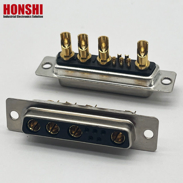 D-SUB 9W4 Femminile connessione di tipo filo di saldatura con pin d'oro 10A 20A 30A 40A