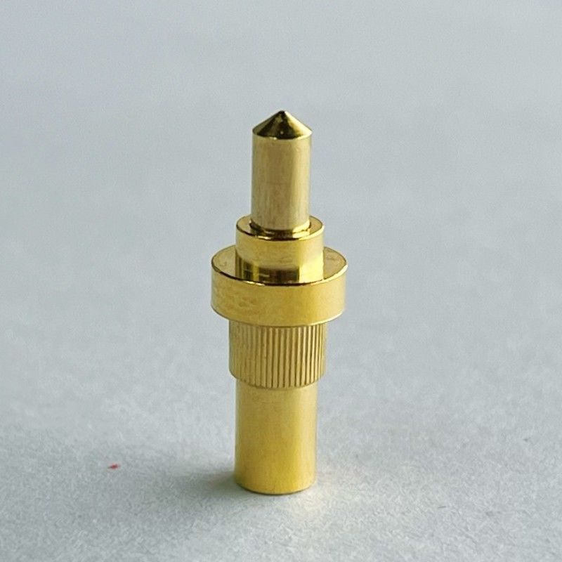 Rapido campionamento in ottone C3604 Pogo Pin Connector Spring 1A 3A 10A Oro Rame M8 M4 M3 M2 Cerniera di prova del filo conduttivo