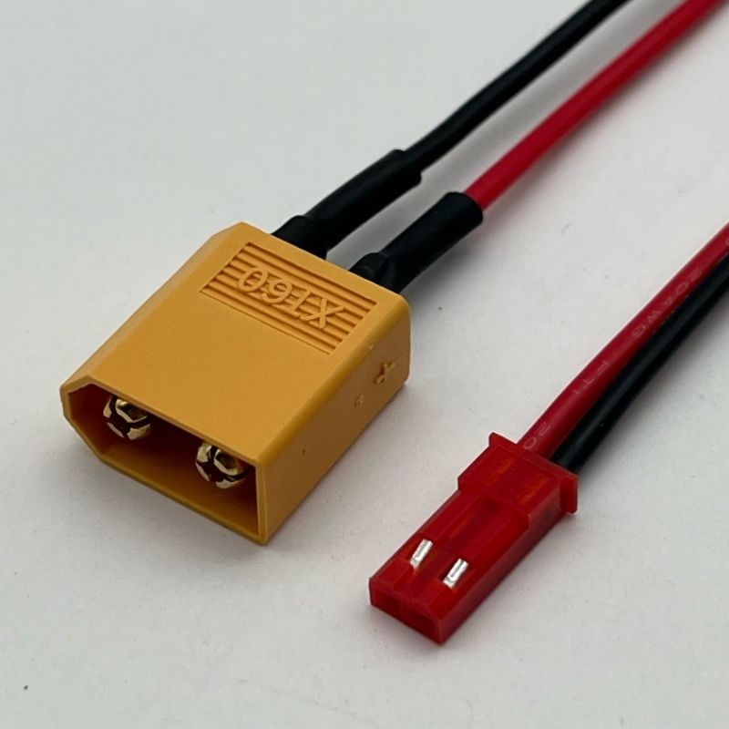 OEM Cable Amass Female To Male XT30 XT60 XT90 Cablaggio Arnesio Assemblaggio cavo di estensione con connettore JST XH SM