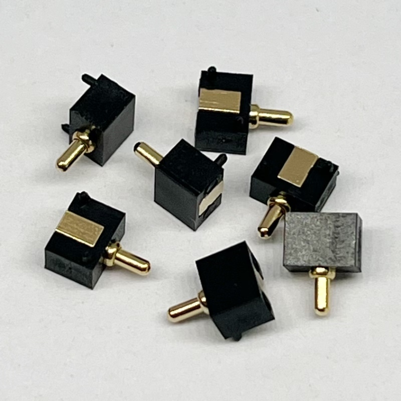 POGO Pin connector side type 1Pin Horizontal Surface Mount Charging pin for Music activated lights