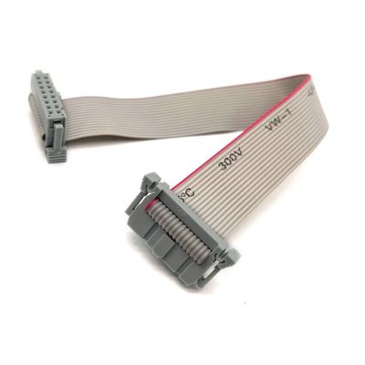 16 pin Flat IDC Ribbon Cable Harness PVC Poliestere 2.54mm Elettrico 10cm