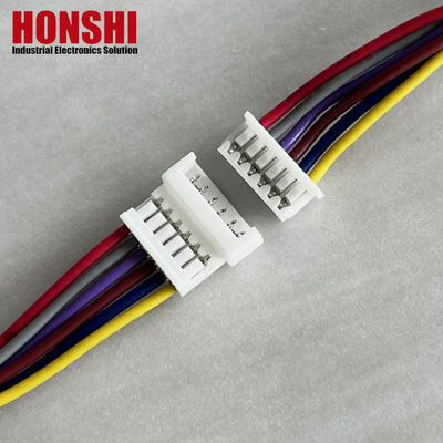 UL1007 Assemblaggio di cablaggio per fili 2 pin 6 pin 8 pin Assemblaggi di cavi elettrici personalizzati