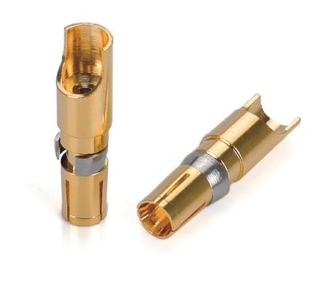 Pini in ottone CNC personalizzati con presa di contatto per carica elettrica ad alta tensione