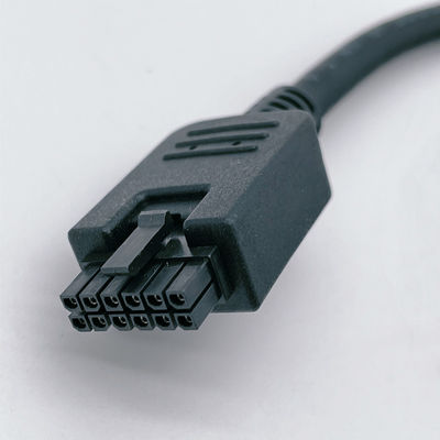 12 Pin Micro Fit 3.0 430251200 Assemblaggio di cavi di sovramoldatura per fili 24AWG UL