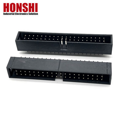 2.54mm Box Header Connector H8.8 40P connessione elettrica dorata a doppia fila