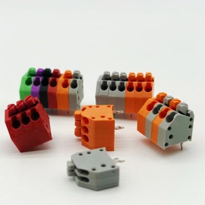 2.5mm 3.5mm Connettore di blocco terminale senza vite PCB Spring Terminal Blocks