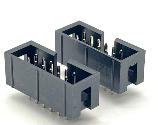 2.54mm Connessione di intestazione della scatola 12 pin IDC Intestazione della scatola 2x6p