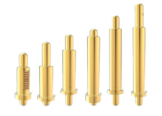 Pini Pogo a doppia testa in ottone Lunghezza 6,5 mm Pini Pogo a doppia punta a molla