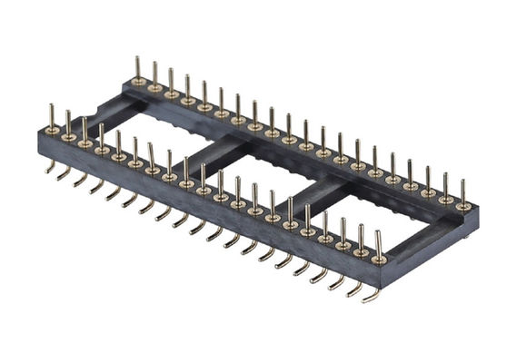 Capo di pin rotondo meccanizzato SMT Tipo PCB H3.0mm 6 pin - 64 pin Socket IC