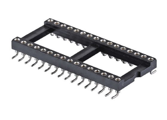 2.54mm IC Socket Round Female Header Connector SMT Tipo 6Pin 10Pin 28Pin fino a 64Pin