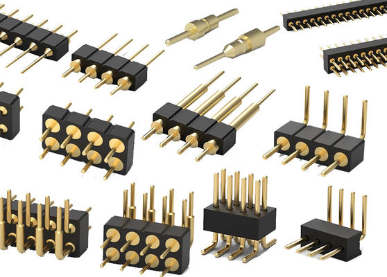 1.27mm 2.0mm 2.54mm Testa di pin rotondo connettore PCB Testa di pin lavorato SMT Tipo
