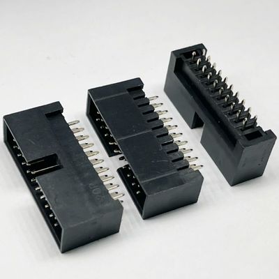 2.54mm Box Header Connector 6 8 10 20 30 40 64 Pin Straight Dip Type DC3